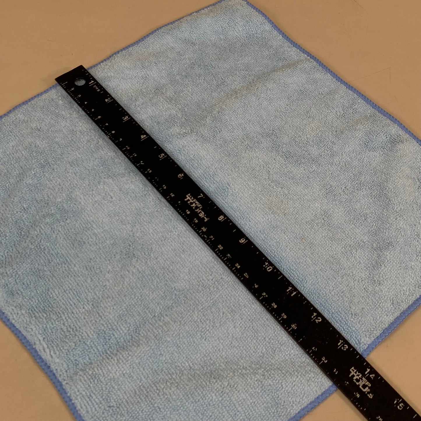 ZA@ MULTI-TASK (12 PACK) All-Purpose Cleaning Microfiber Towels 14"x14" Blue B