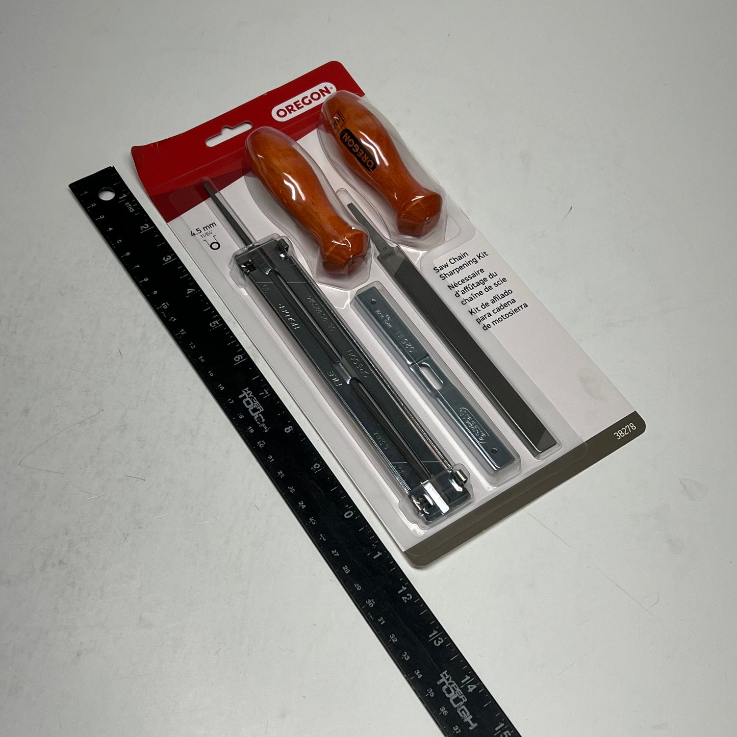 OREGON  Chain Sharpening Kit W/ Needed Components 4.5mm Wood/Silver 38278