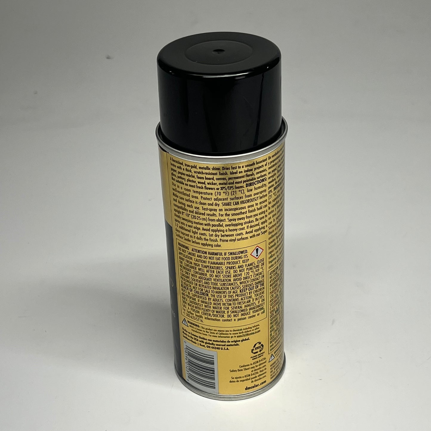 DESIGN MASTER (2 PACK) Premium Metals Thick Metallic Finish 11 Oz Gold Medal 231