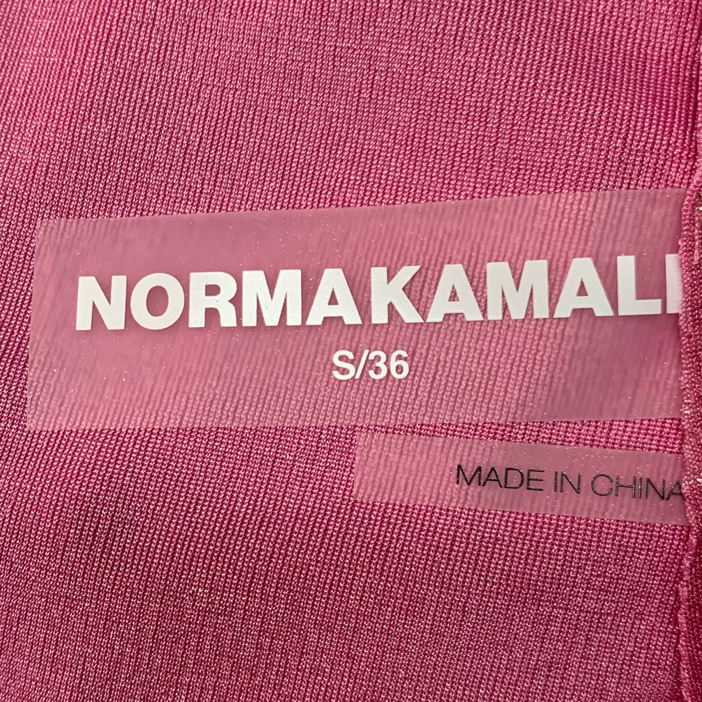 NORMA KAMALI Low Back Slip Mermaid Fishtail Gown Sz S/36 Candy Pink ST1233LM748966 (New)