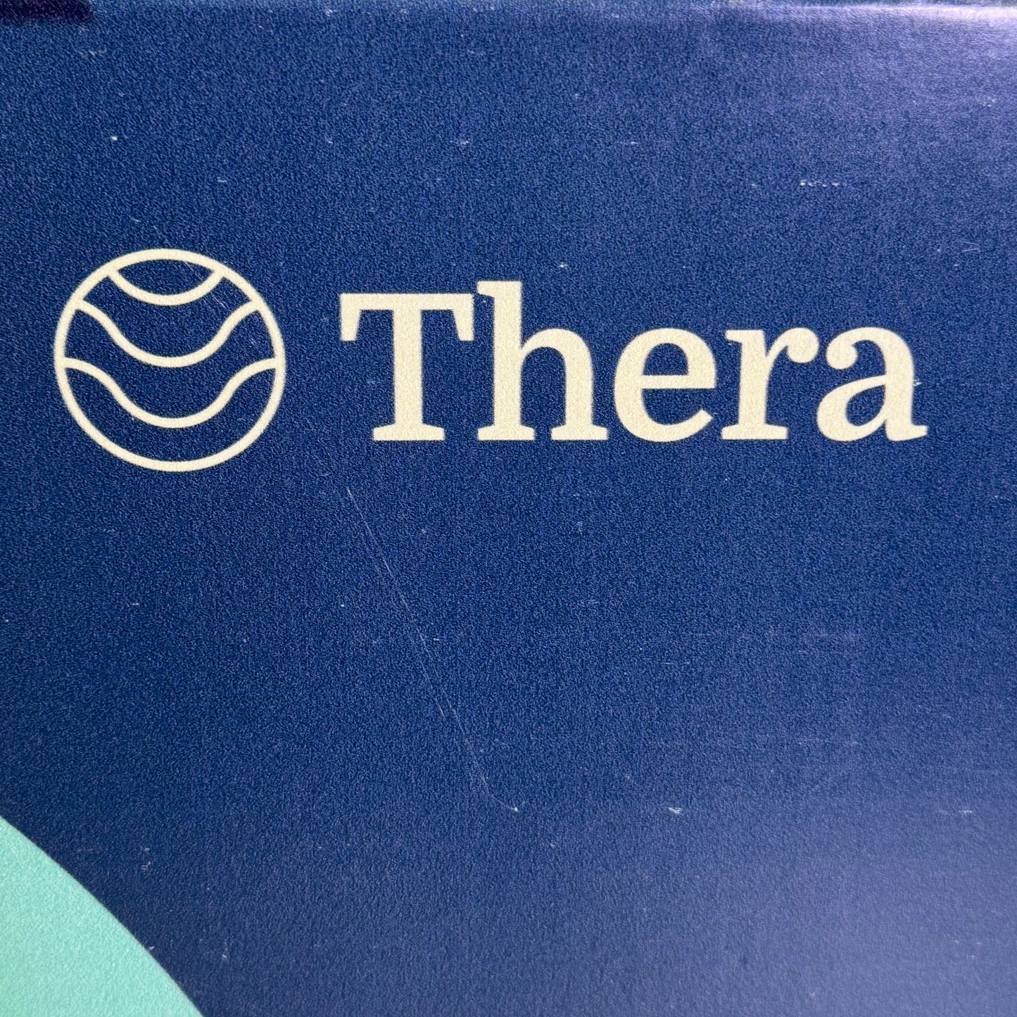 THERA Weighted Blanket Sz 42" x 66", Calming Navy BL613K