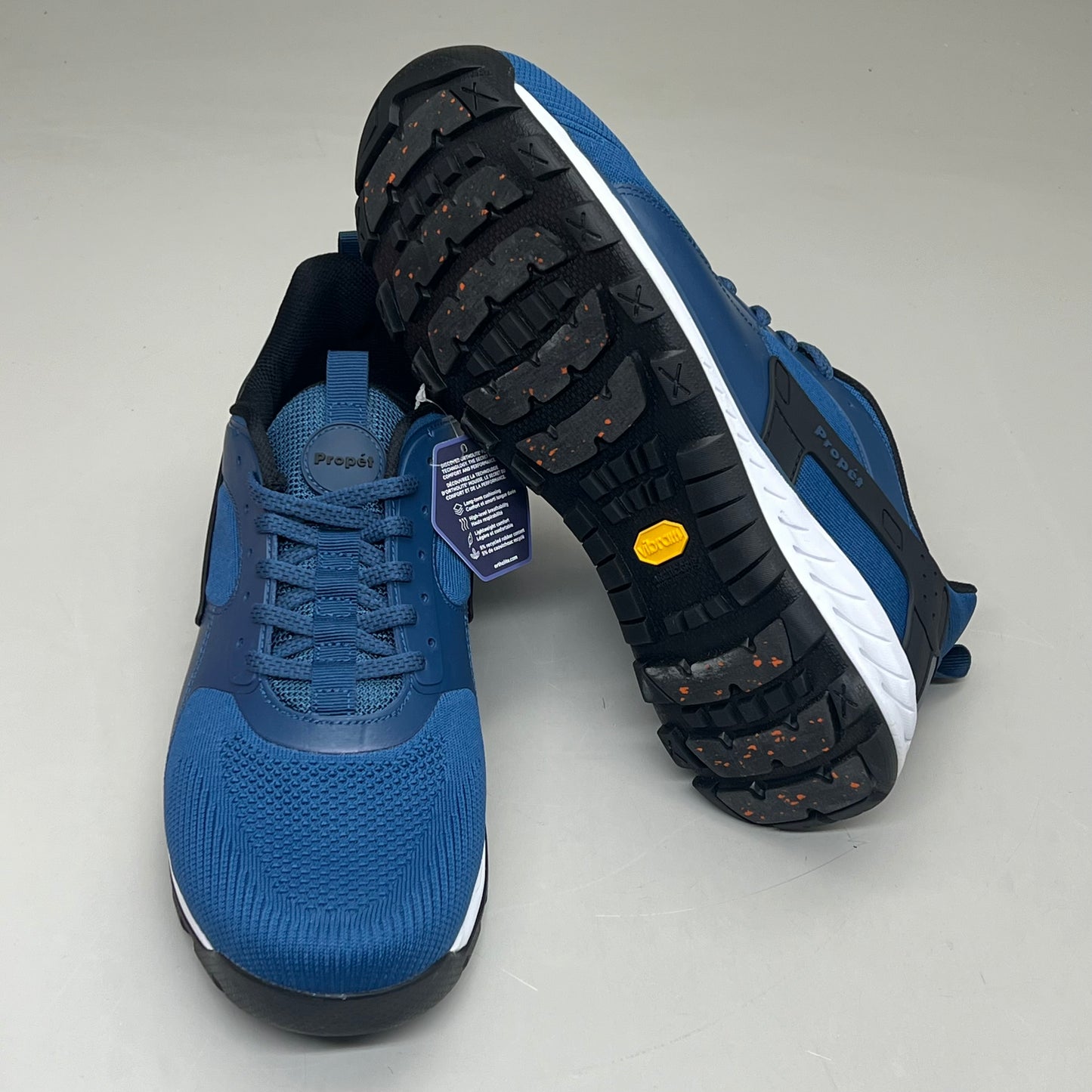 PROPET Visp Hiking Shoe Orthotic Friendly Waterproof Mens 12 XX(5E) Blue MOA012M