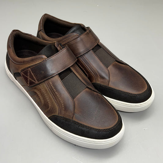 PROPET Kade Strap Sneaker Adjustable Diabetic Mens Sz 13 W(E) Chocolate MCA043L