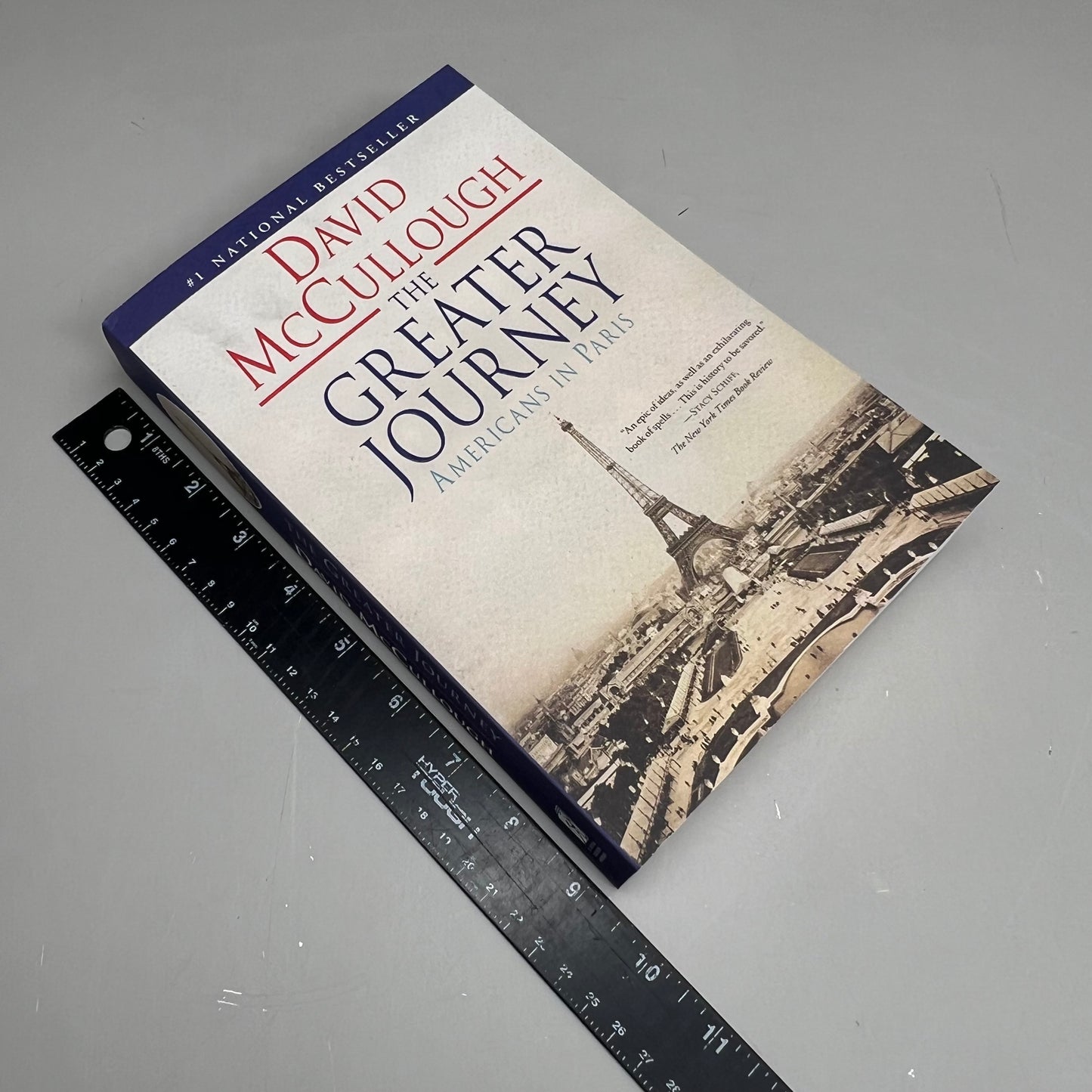 THE GREATER JOURNEY  Americans In Paris By David McCullough Paperback Book