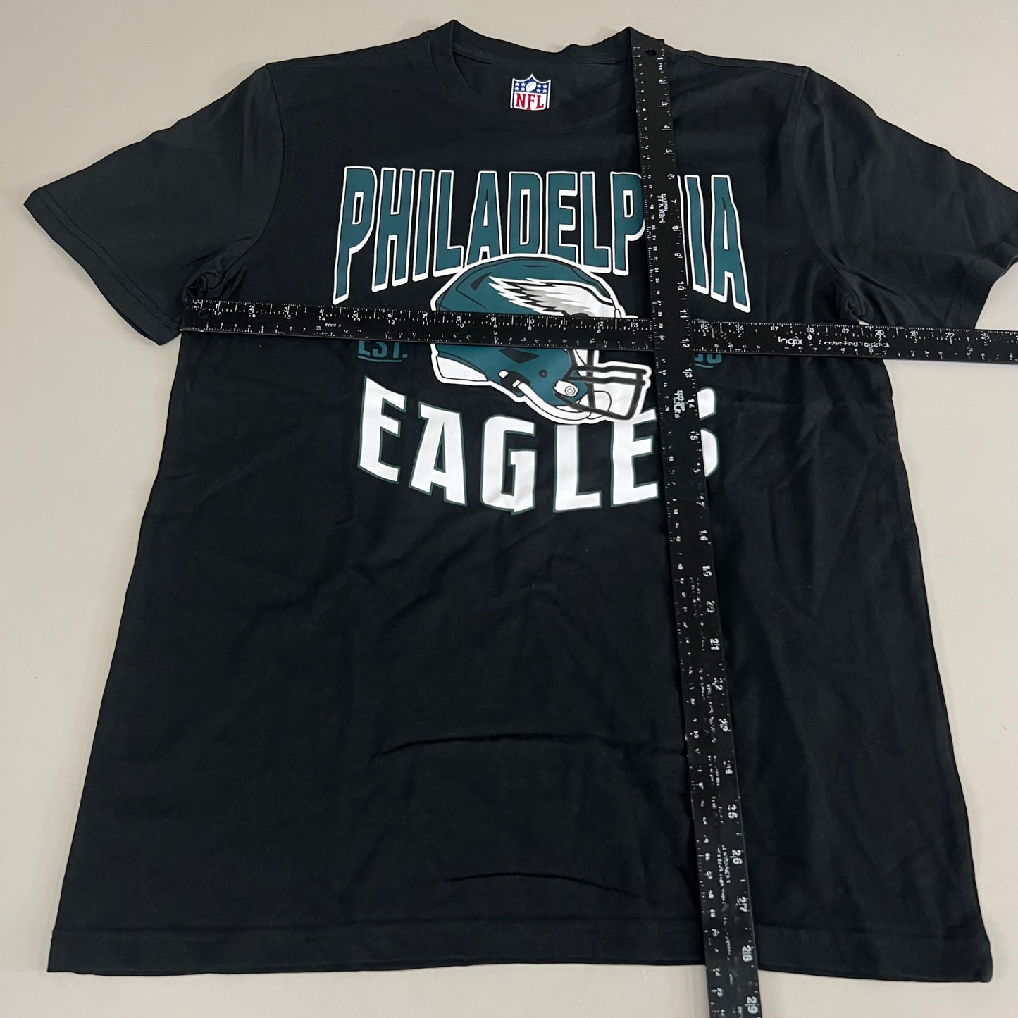 NFL (2 Piece) G-III Sports By Carl Banks Philadelphia Eagles T-Shirt & Full-Zip Hoodie Set Men's Sz M Black/ Green