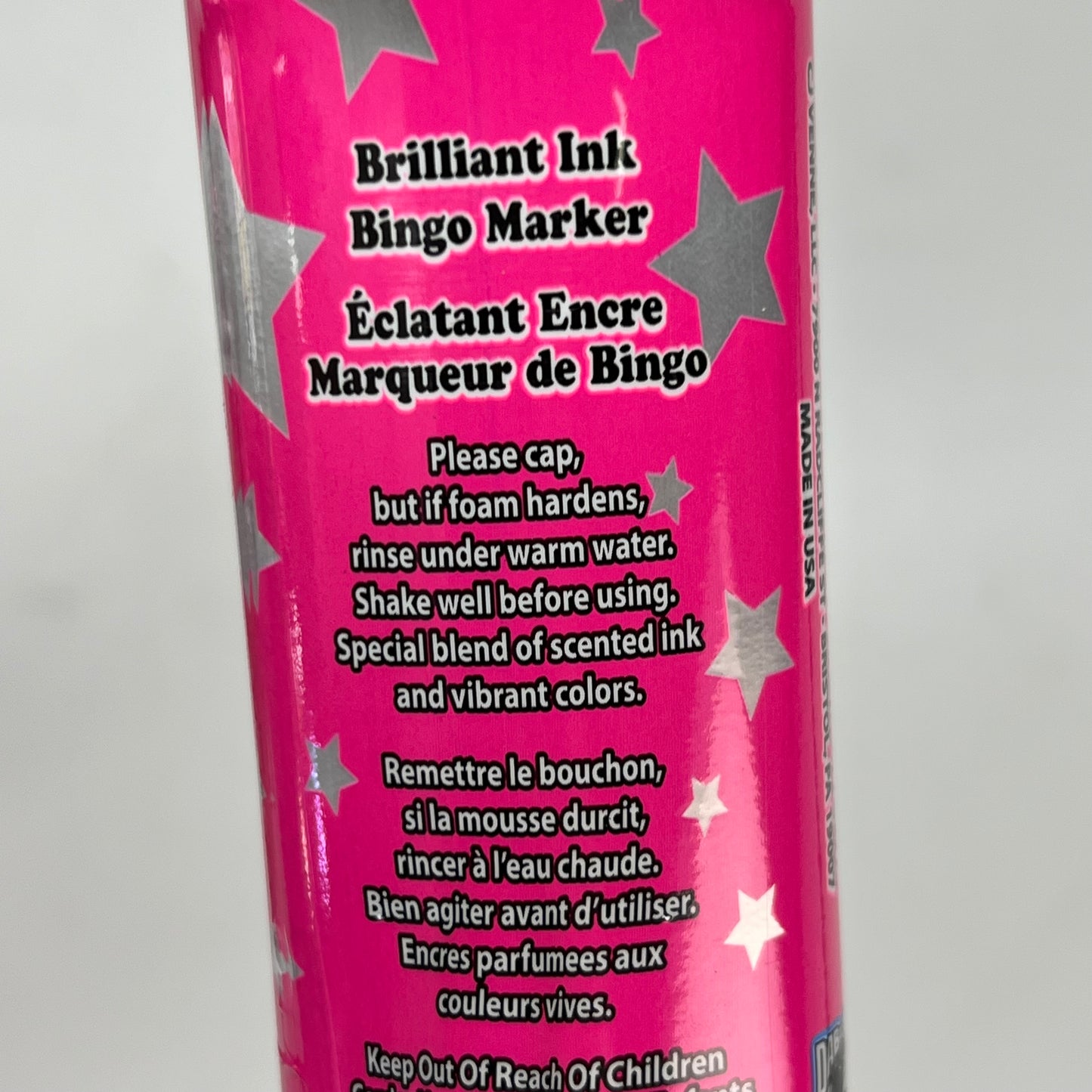 DAB O INK (12 PACK) Sun Sational Bingo Marker Bright Ink 110ml/4oz Pink D26