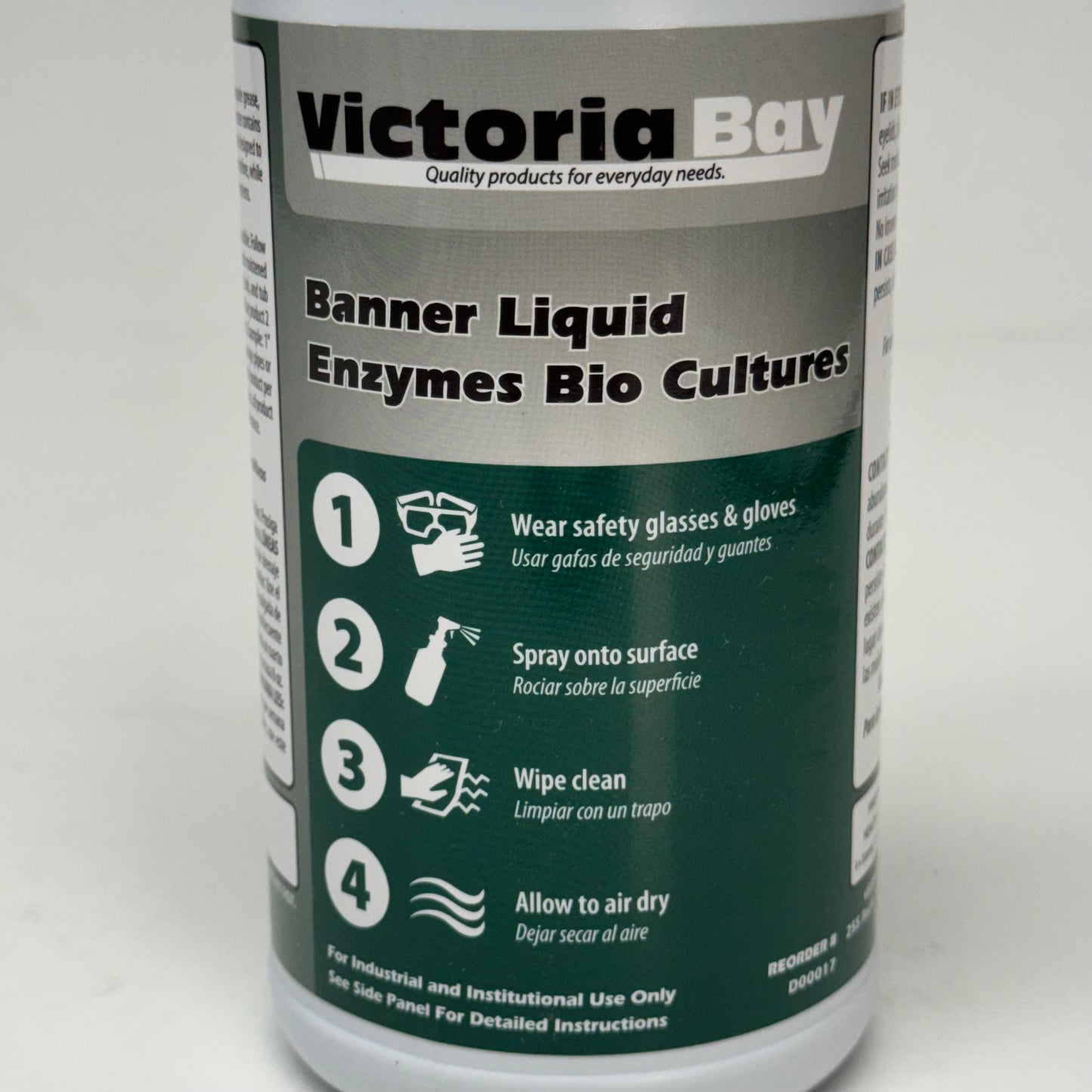VICTORIA BAY (12 PACK) Heavy-Duty Banner Liquid Enzymes Bio Cultures 32 fl oz. D00017