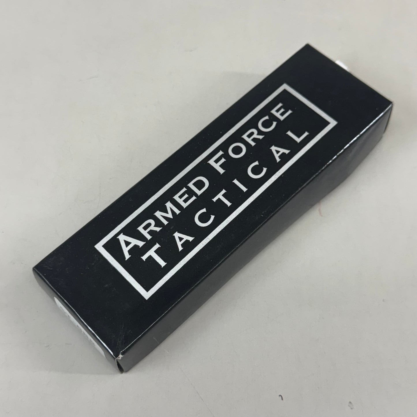 ZA@ ARMED FORCE TACTICAL Handcrafted OTF Pocket Knife 3.5" Blade 8" Overall Length Black ST-8BB