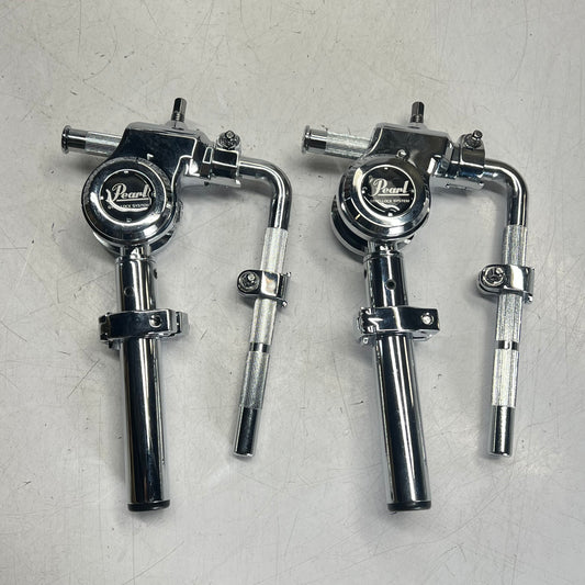 PEAL Twin Tom Stand W/ L-rod Premium Tour Grade Adjustable Chrome T-1035L