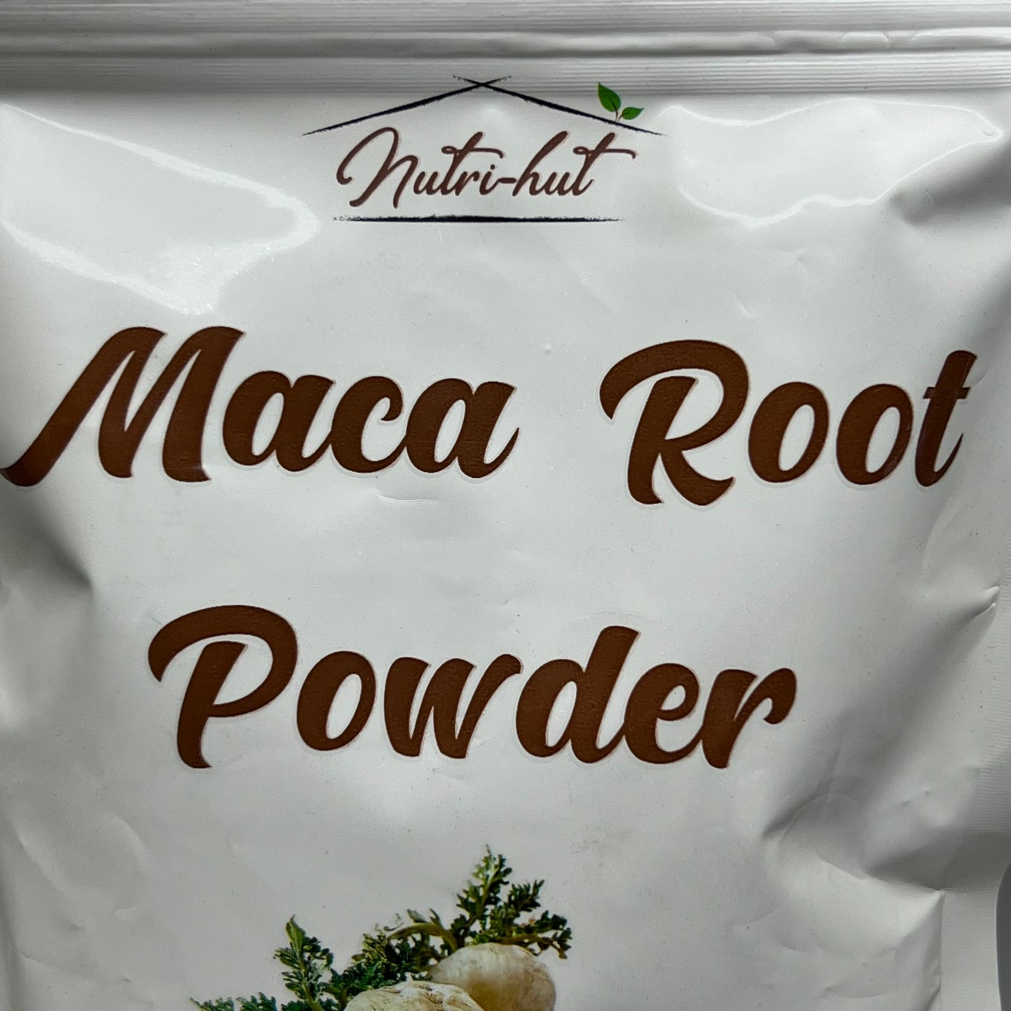 NUTRI-HUT Organic Maca Root Powder 16 oz Vegan, Non-GMO, Gluten Free BB 07/25