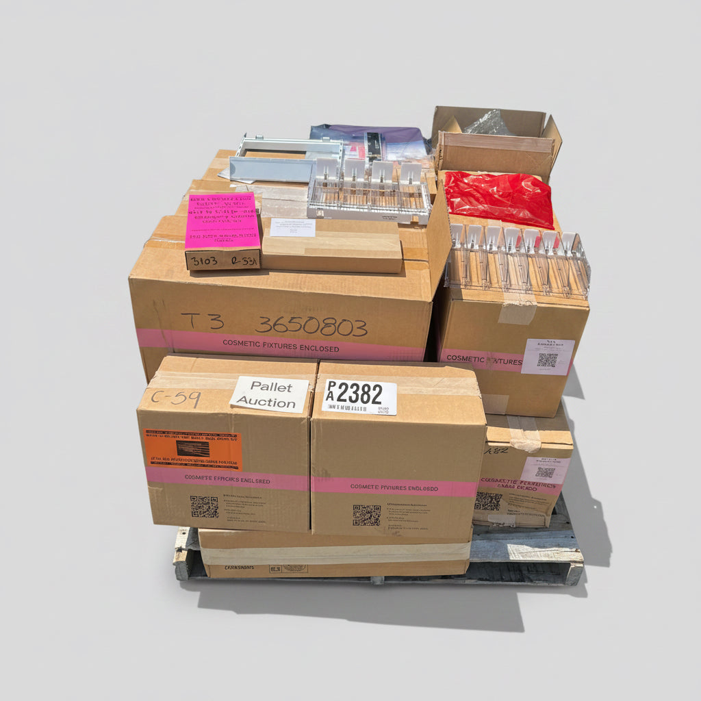 ZA@ Pallet of MIXED Assorted Makeup Displays (AS-IS)