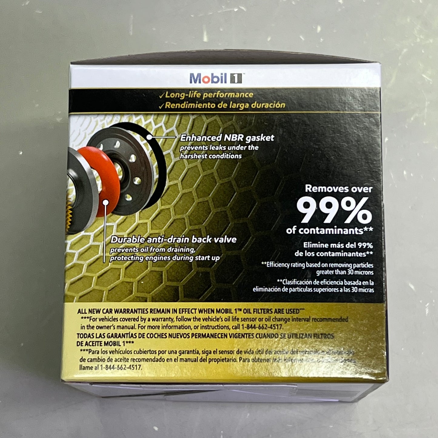 MOBIL 1 (3 PACK) Engine Oil Filter Extended Performance Black M1-204A