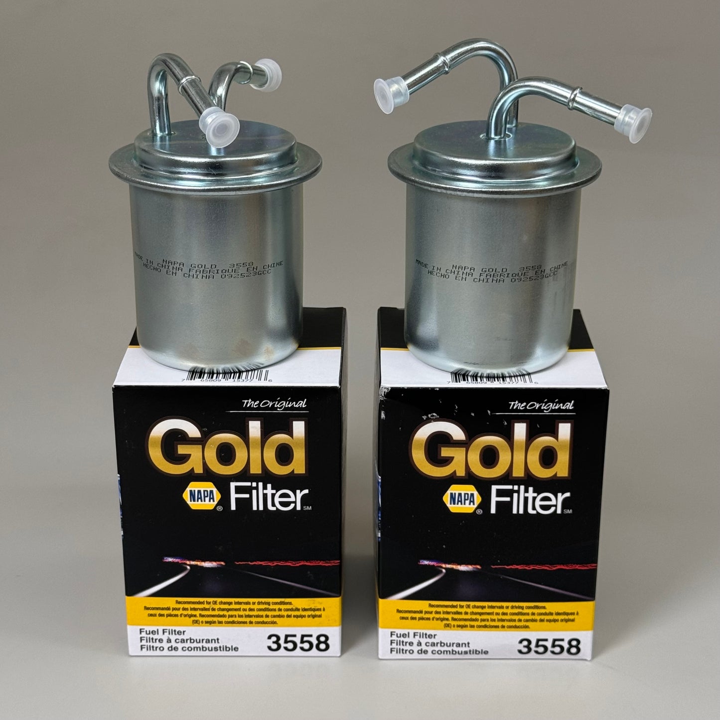 NAPA (2 Pack) Original Gold Fuel Filler Cellulose Media Material for Subaru & Sabb 3558