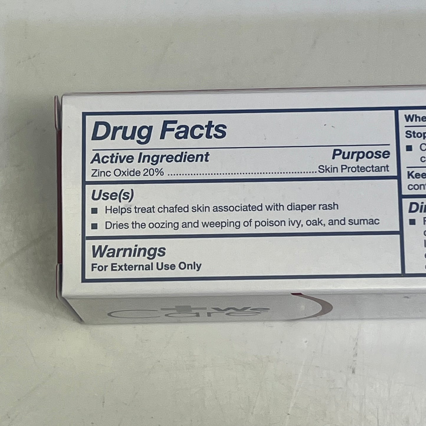 ZA@ DYNAREX (3 PACK) Zinc Oxide Skin Protectant For Diaper Rash, Bug Bites, & Poisonous Plants 2 oz White D