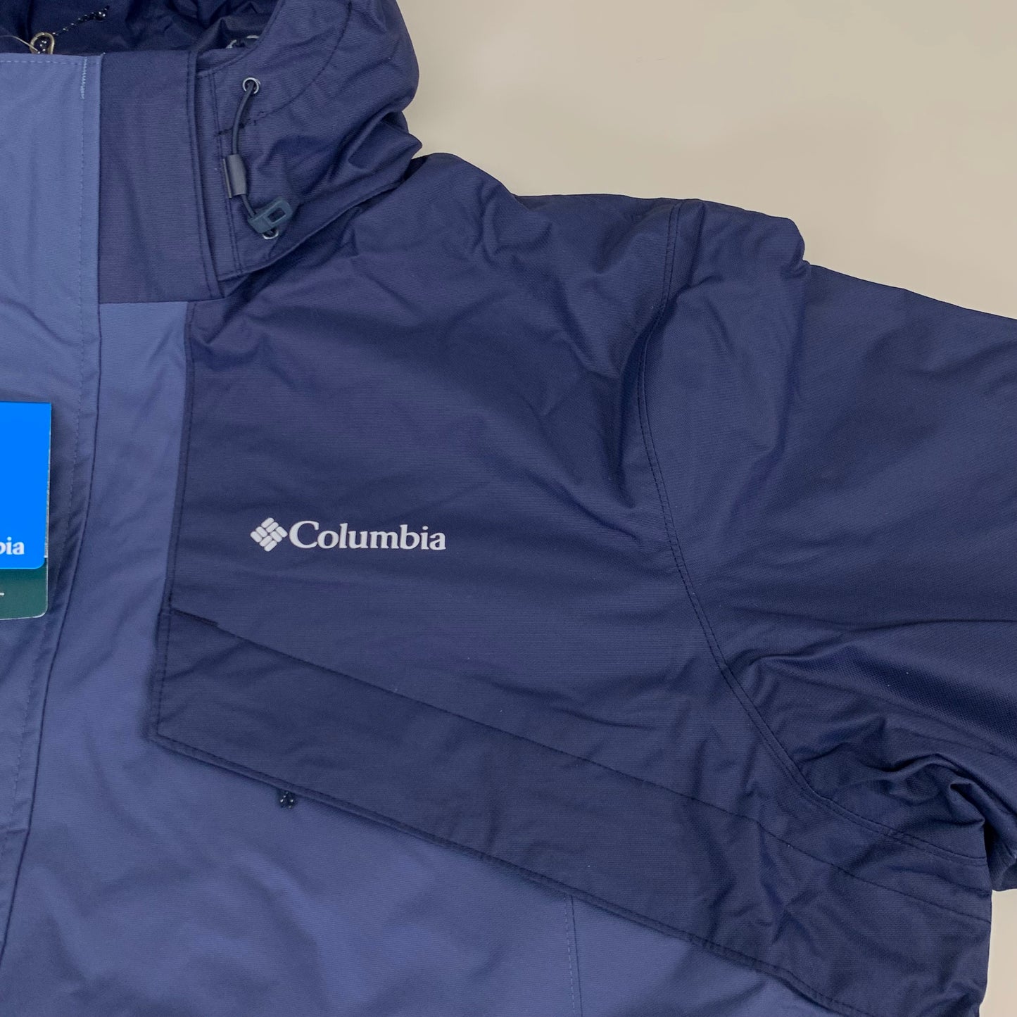 COLUMBIA Bugaboo II Fleece Interchange Jacket Men's Sz XXL Navy Blue 1800661477