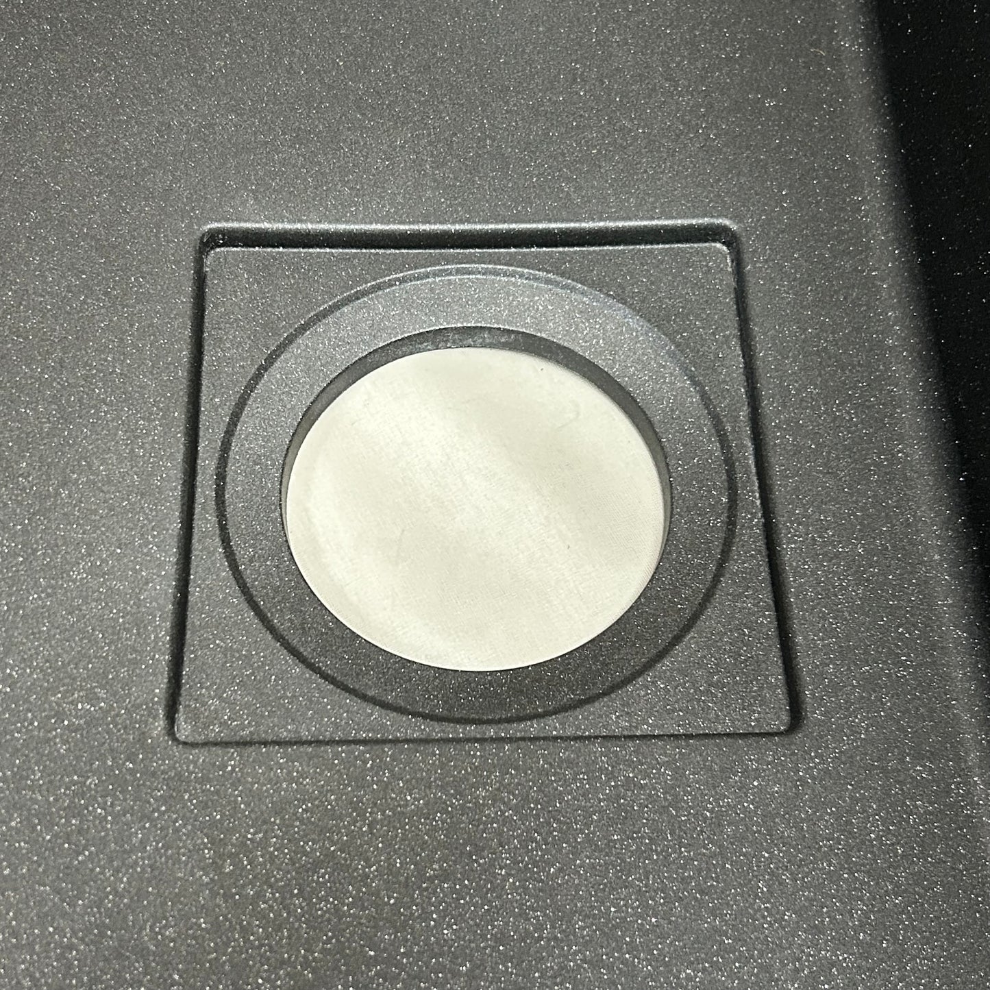 FRANKE UnderMount Single Basin Granite Kitchen Sink 32" Matte Black PKG110310NY (New Other- Distressed Packaging)