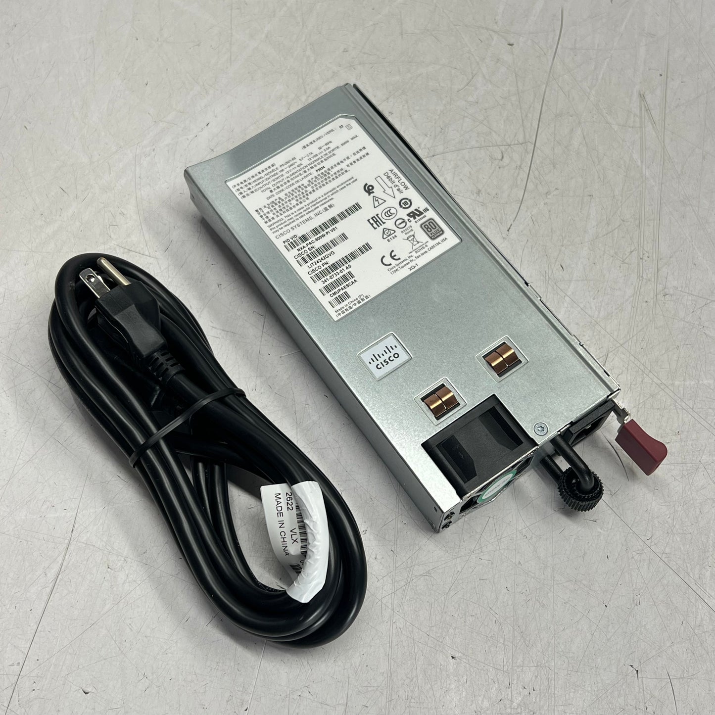 CISCO Platinum Ac Power Supply For Nexus Data Center Switches PS-2501-6S (As-Is)