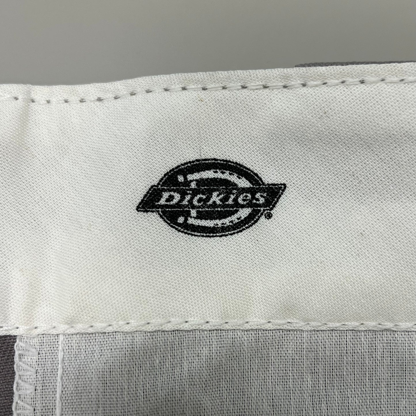 DICKIES Loose Fit Double Knee Straight Leg Work Pant Mns Sz 30X30 Silver 85283SV