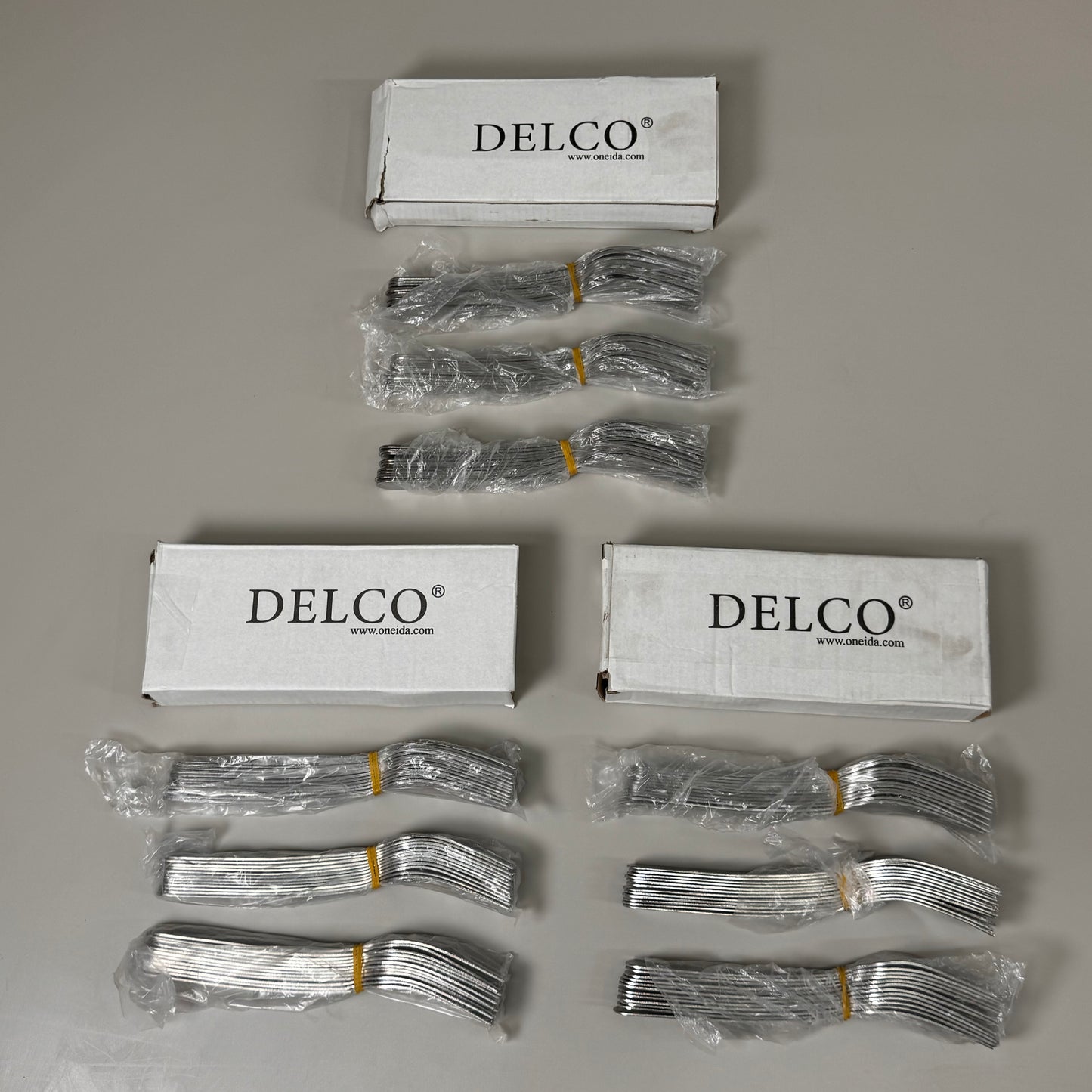 DELCO (108 FORKS) Windsr III 1880 Hospitality 18/0 Stainless Steel 7" Forks B401FPLF