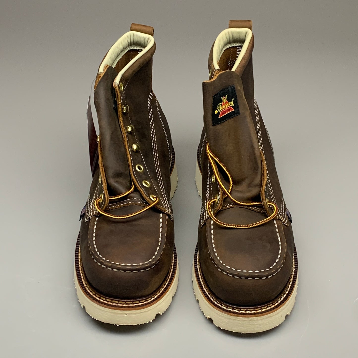 THOROGOOD Men's 6" Steel Toe Work Boot Sz 8.5 W D 804-4375 (New)