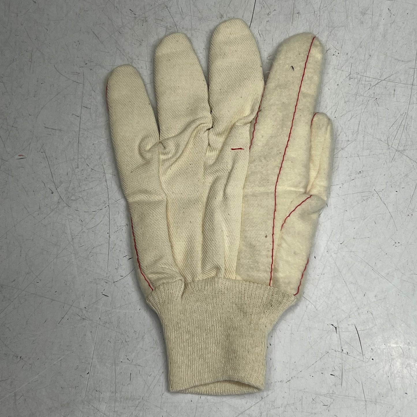 CAROLINA GLOVE (12 Pairs) Men's Safety Gloves Sz Large, Beige F116N0WS