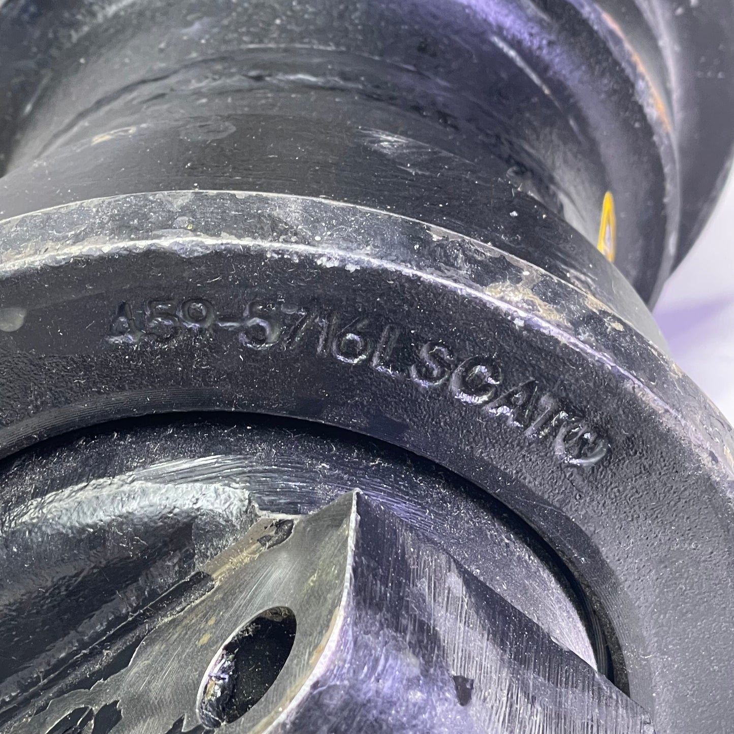 CAT OEM Roller GP-SF 12" L x 6.5" Dia Black & Steel 459-5714