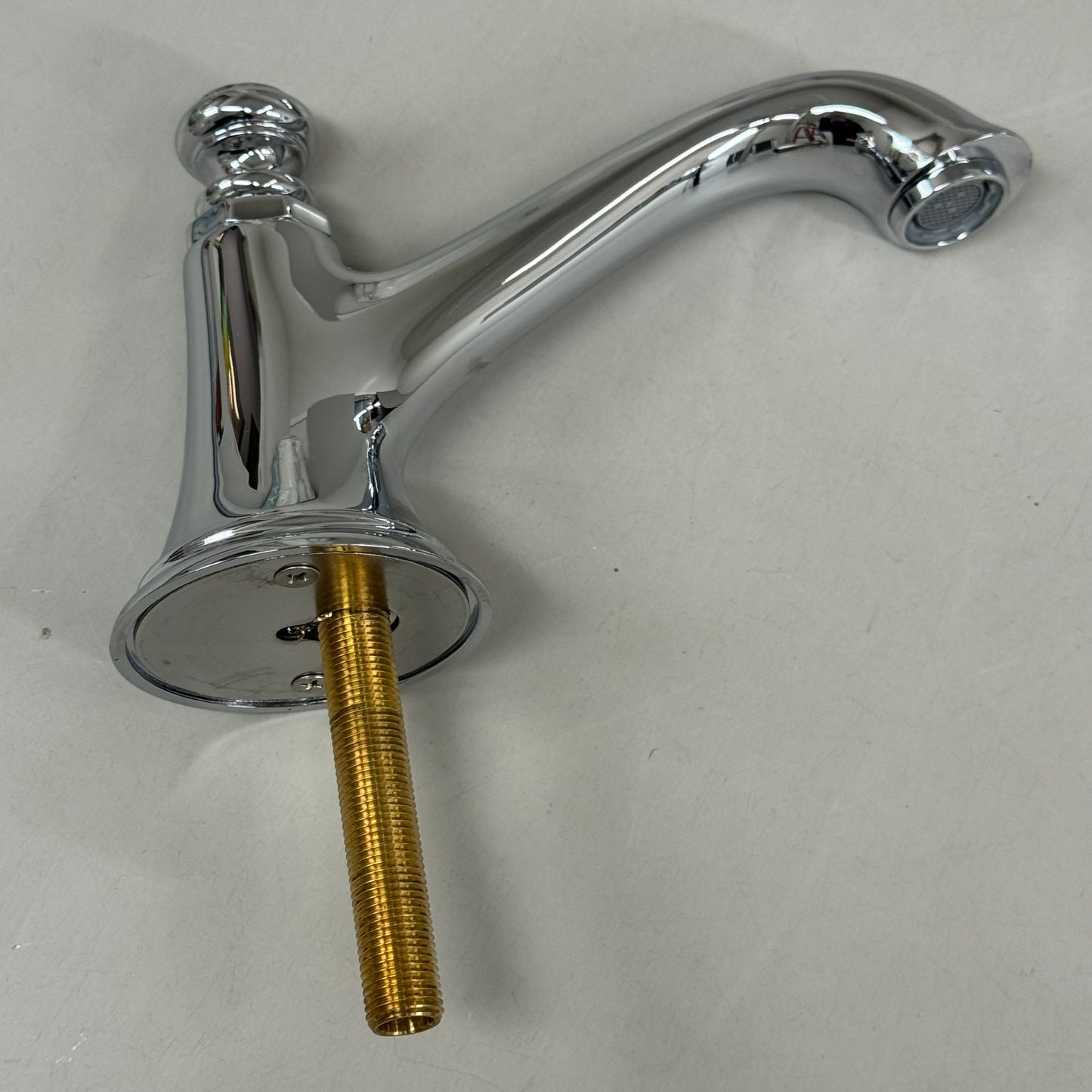 KOHLER Artifacts Widespread Bathroom Faucet Bell Spout Polished Chrome 72759-CP Without Handles