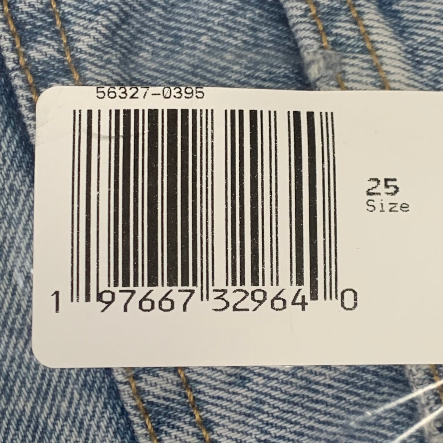 LEVIS 501 Original Fit High Rise Shorts Medium Wash Women's Sz 25 Mega Vibe Blue