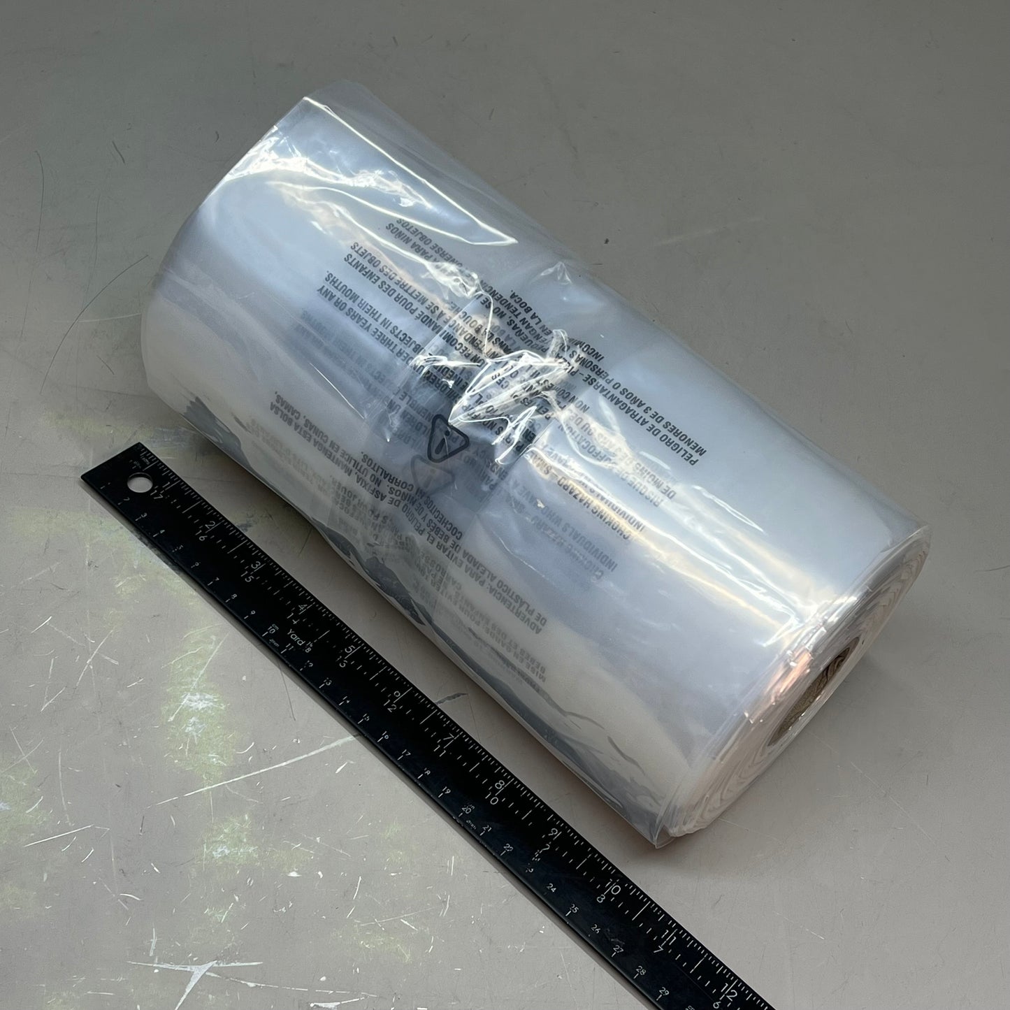 TVI INC (1 ROLL) Value Village Savers Poly Bag Roll Large Unknown Clear 0870031