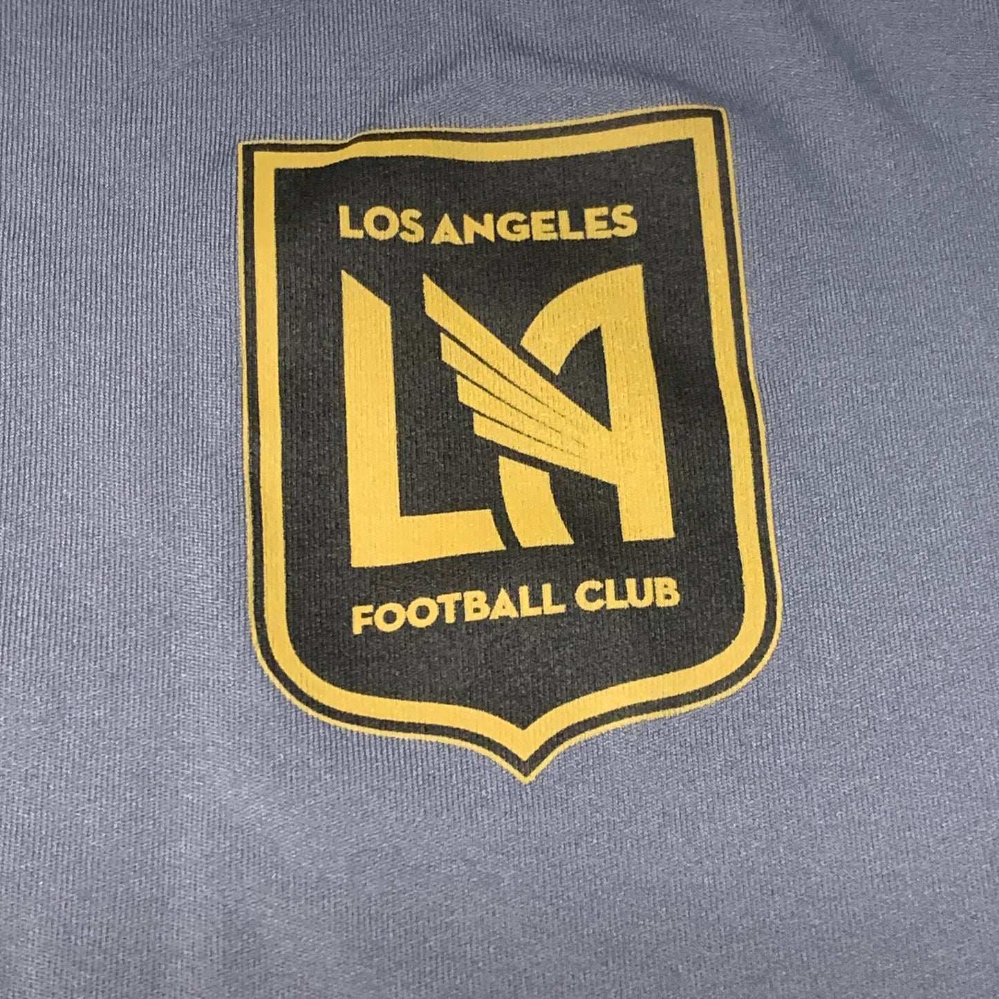 ADIDAS Los Angeles Football Club Training Jersey Short Sleeve Grey S 118436 210