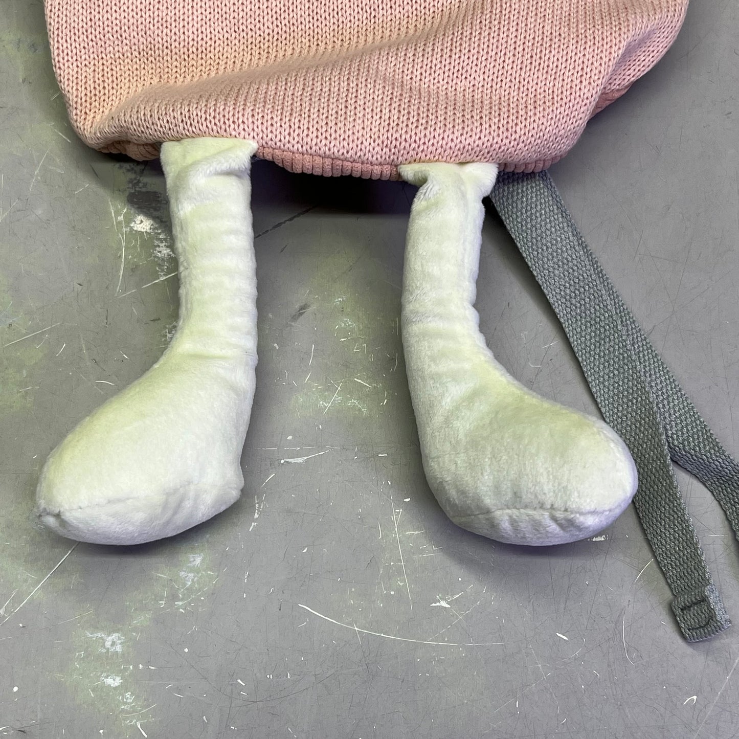 CROCHETTS Mochila Monito Kids Backpack 100% Natural Hypoallergenic Cotton Pink