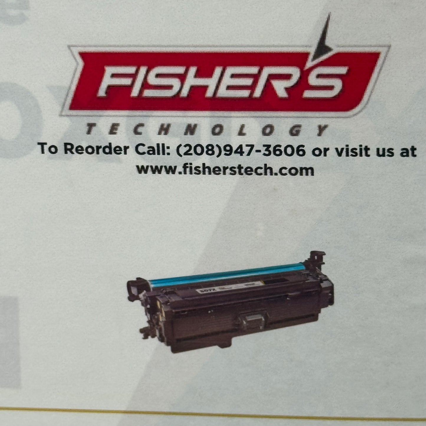 FISHER'S TECHNOLOGY Extended Yield Premium Print Cartridge For HP 507X Black CE400X