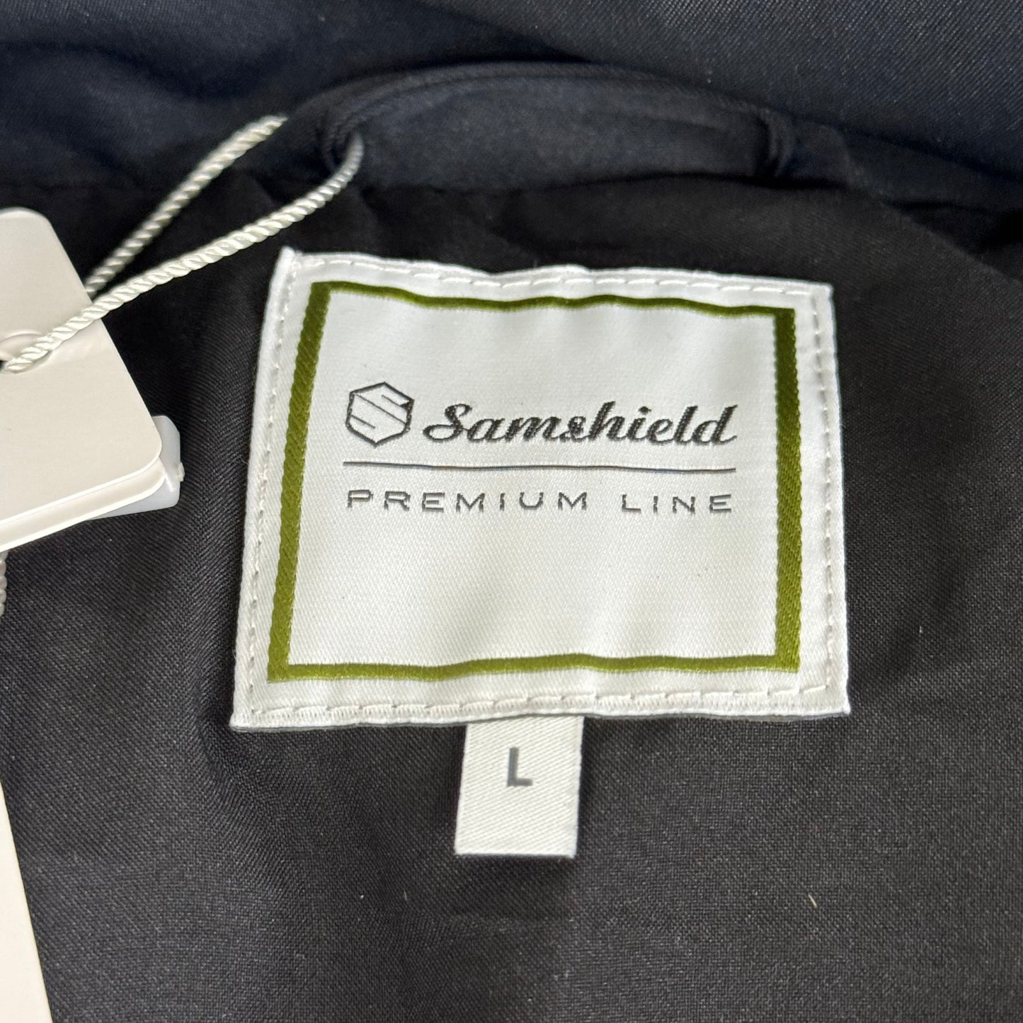 SAMSHIELD Martin Winter Rain Jacket Parka Men's SZ L Black