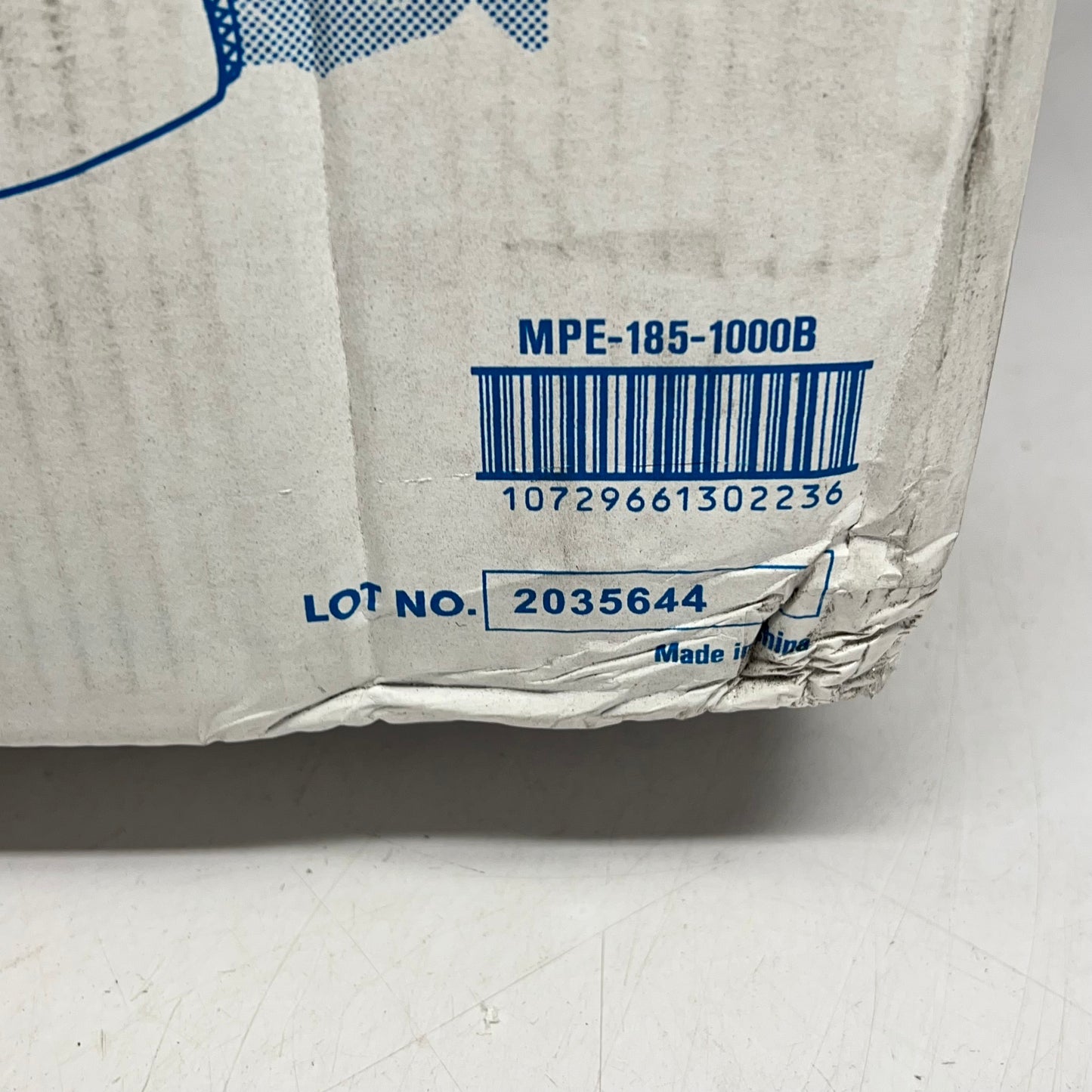 SAFETY ZONE (1000 PACK)Pro Guard Sleeve Polyethylene Roll Pack  18" Blue MPE-185-1000B