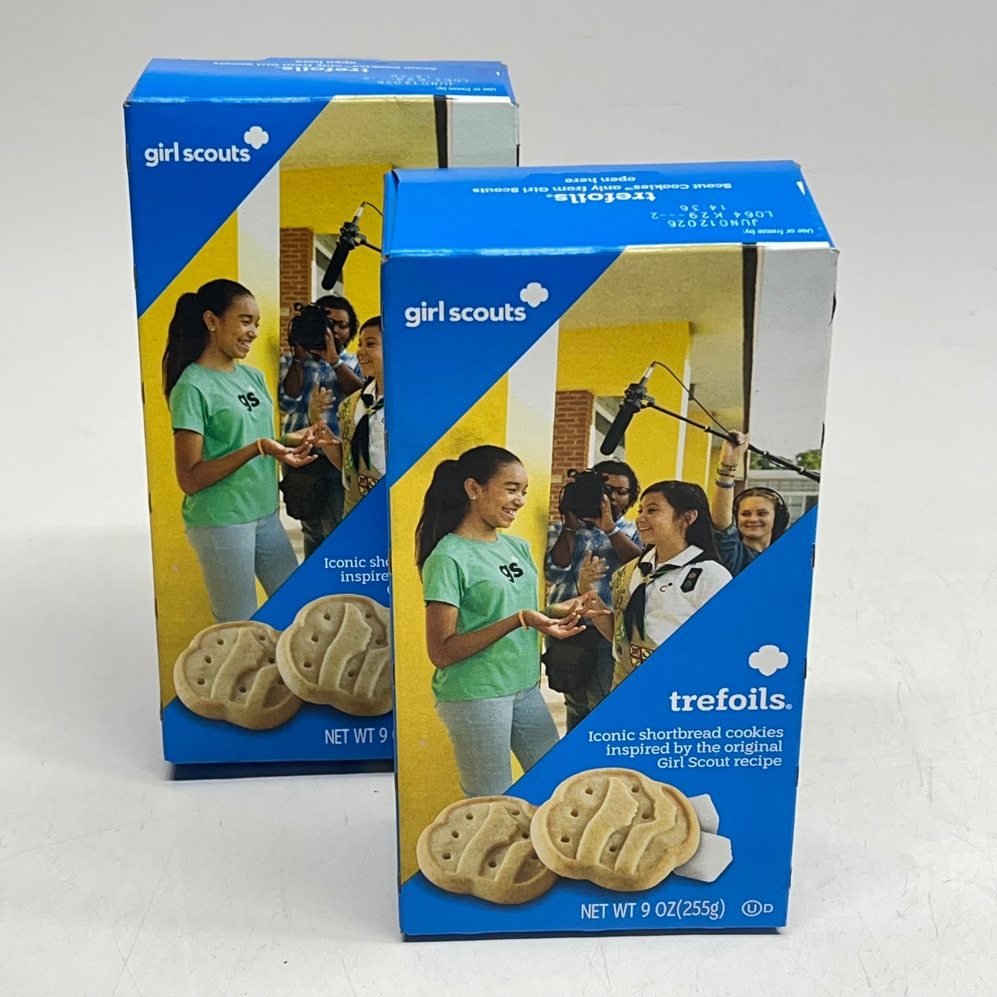 LITTLE BROWNIE BAKERS (2 PACK) Girl Scout Trefoils Cookies 9 Oz BB 06/26