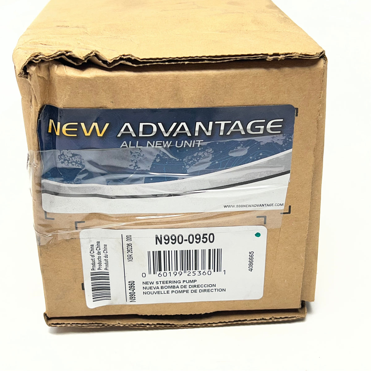 NEW ADVANTAGE  Power Steering Pump for Lexus & Toyota Black/Silver N990-0950