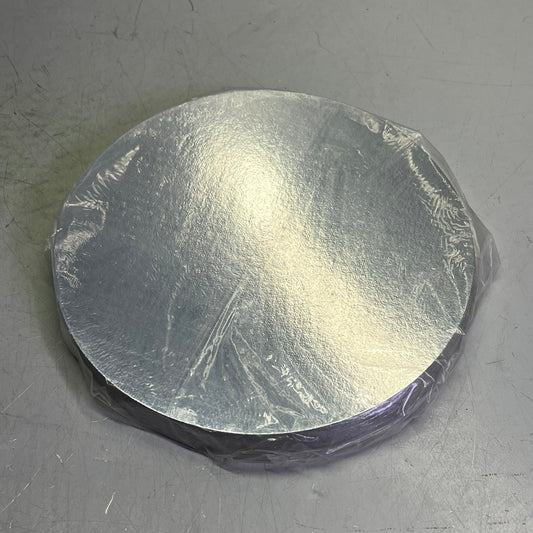 ZA@ WESTERN PLASTICS (500 PACK) Round Board Lids 9" Dia Silver/White 509LL