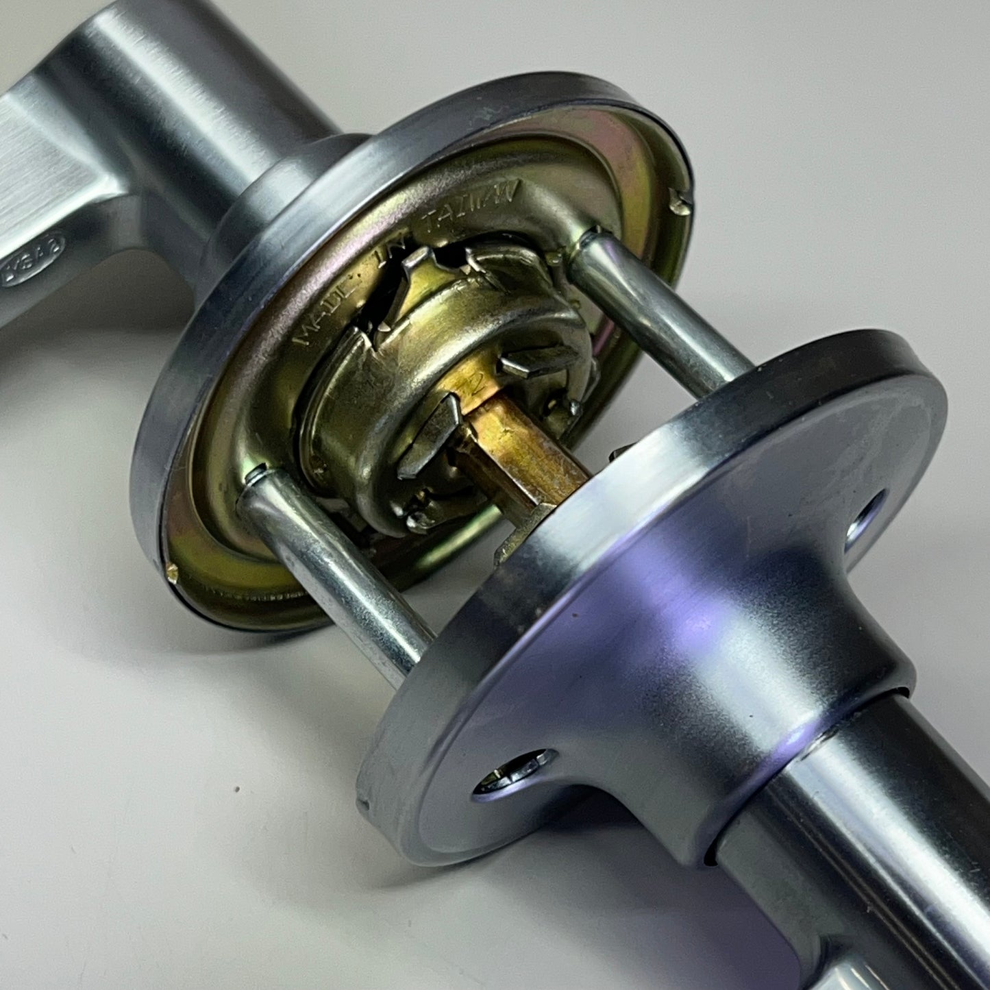 SCHLAGE Solstice Passage Lever Lock Adjust Latch 626 Satin Chrome SOL-626 J|10F