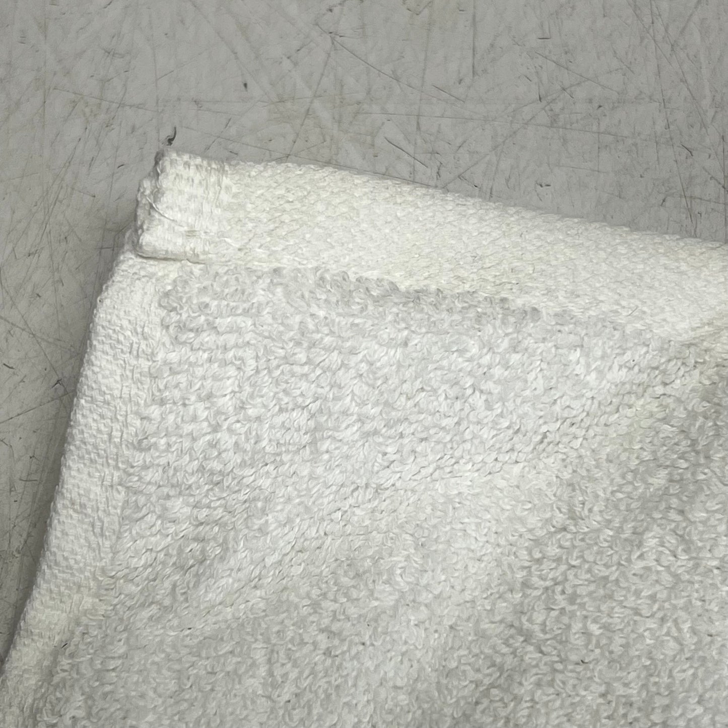 ZA@ WELSPUN (10 PACK) Hotel Wash Cloths Cotton 12 x 12 White 887719102245