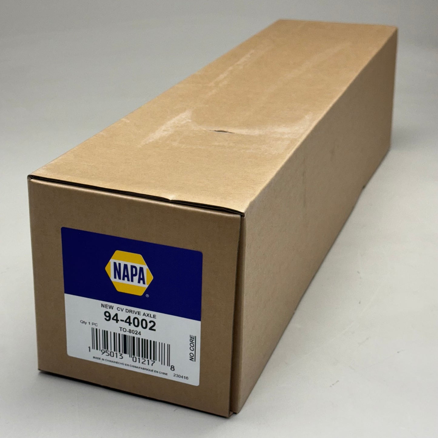 NAPA CV Drive Axle Grooved 26 Spline 20.94" for Toyota 4Runner/Pickup 94-4002