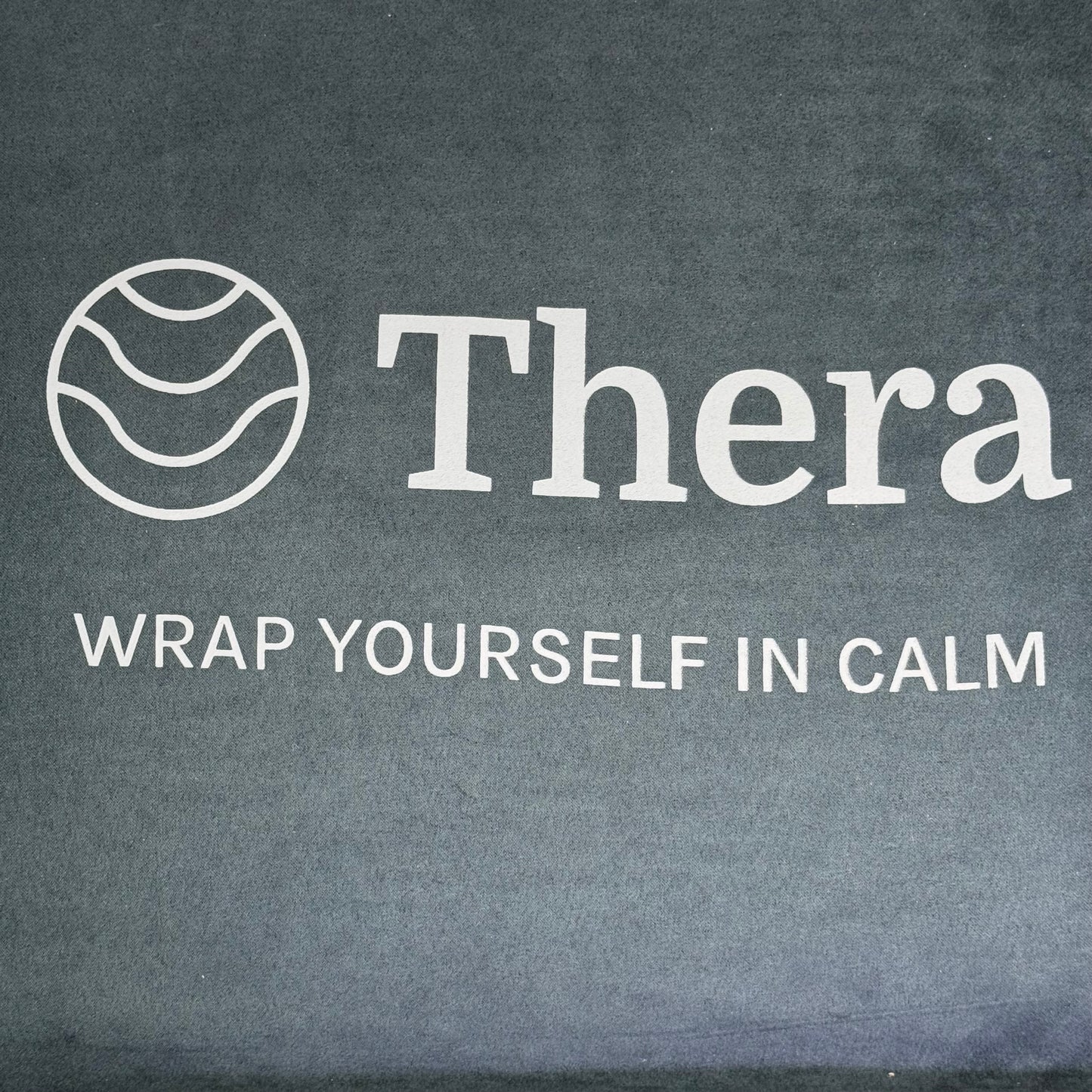 THERA Weighted Blanket Sz 42" x 66", Calming Navy BL613K