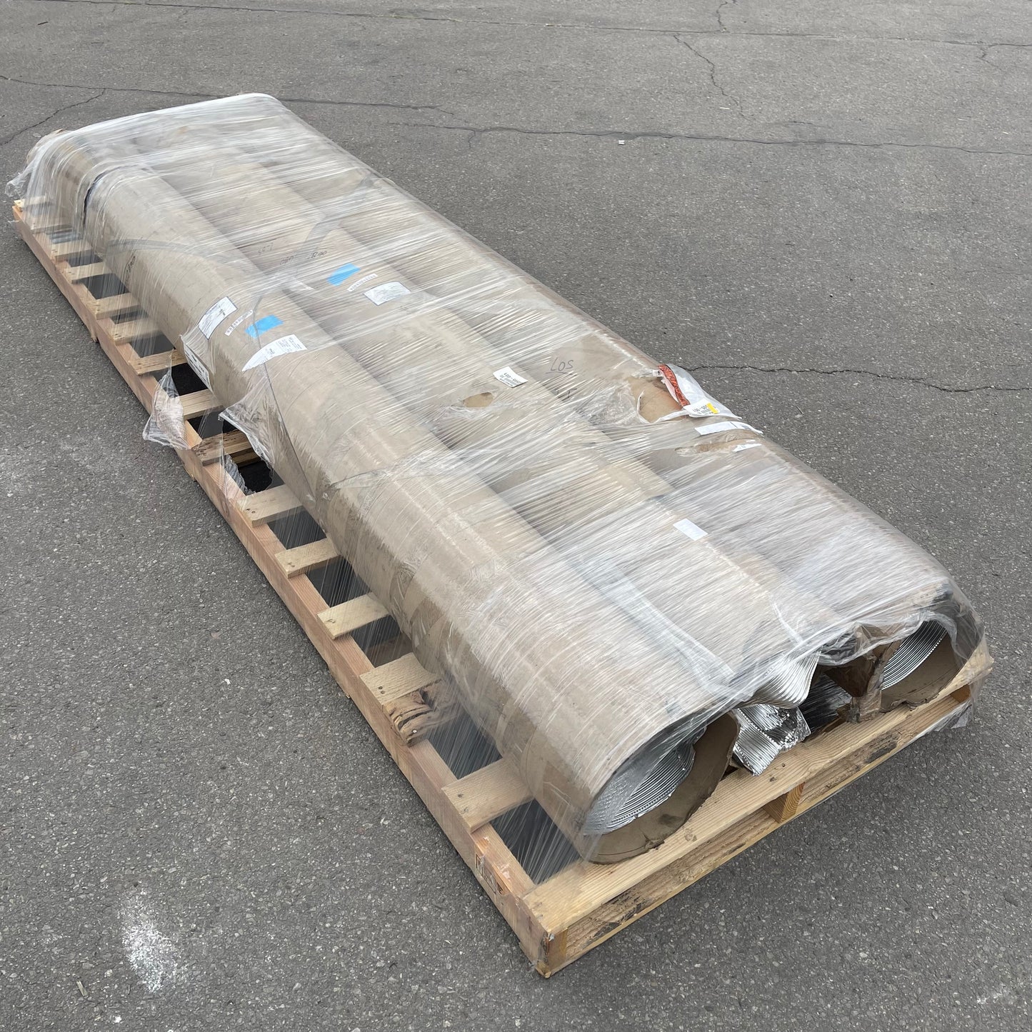 ZA@ Pallet of FLEXAUST (3-Pack) Bendway Industrial Hose 10 ft 4951000010A (AS-IS)