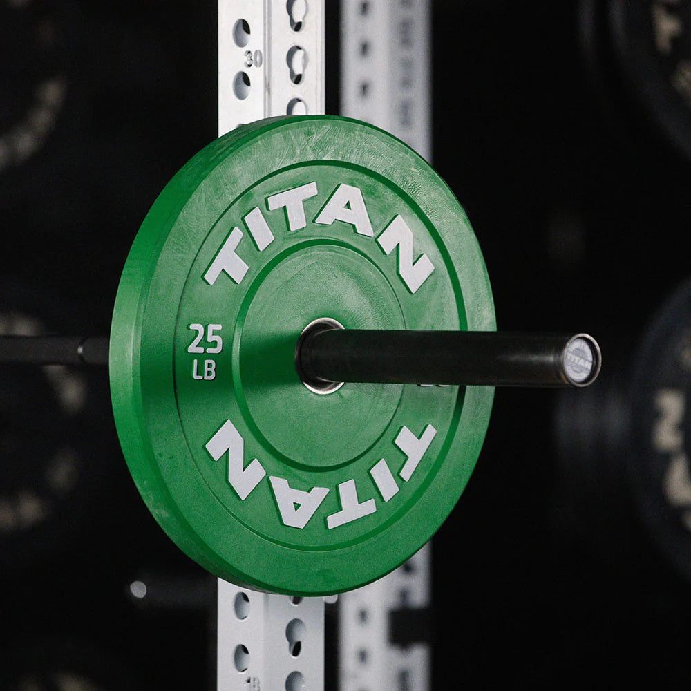 TITAN (2 PACK) 25 Lb. Economy Color Bumper Plates, Green 430347