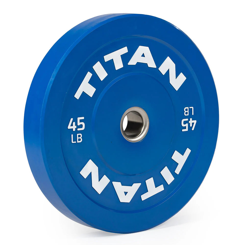 TITAN 45 LB. Single Economy Color Bumper Plate 430349