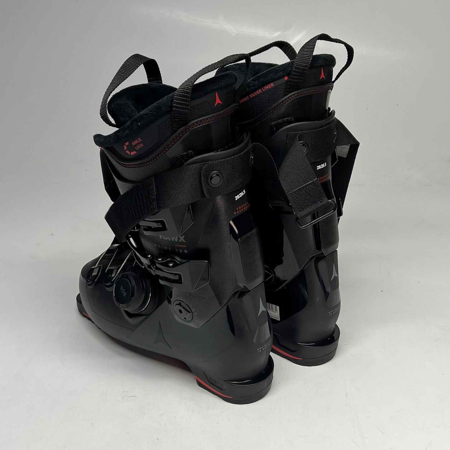 ATOMIC Ski Boots Hawx Prime 100 Boa 2026 All Mountain Mens Sz 26 Black AE503236024X