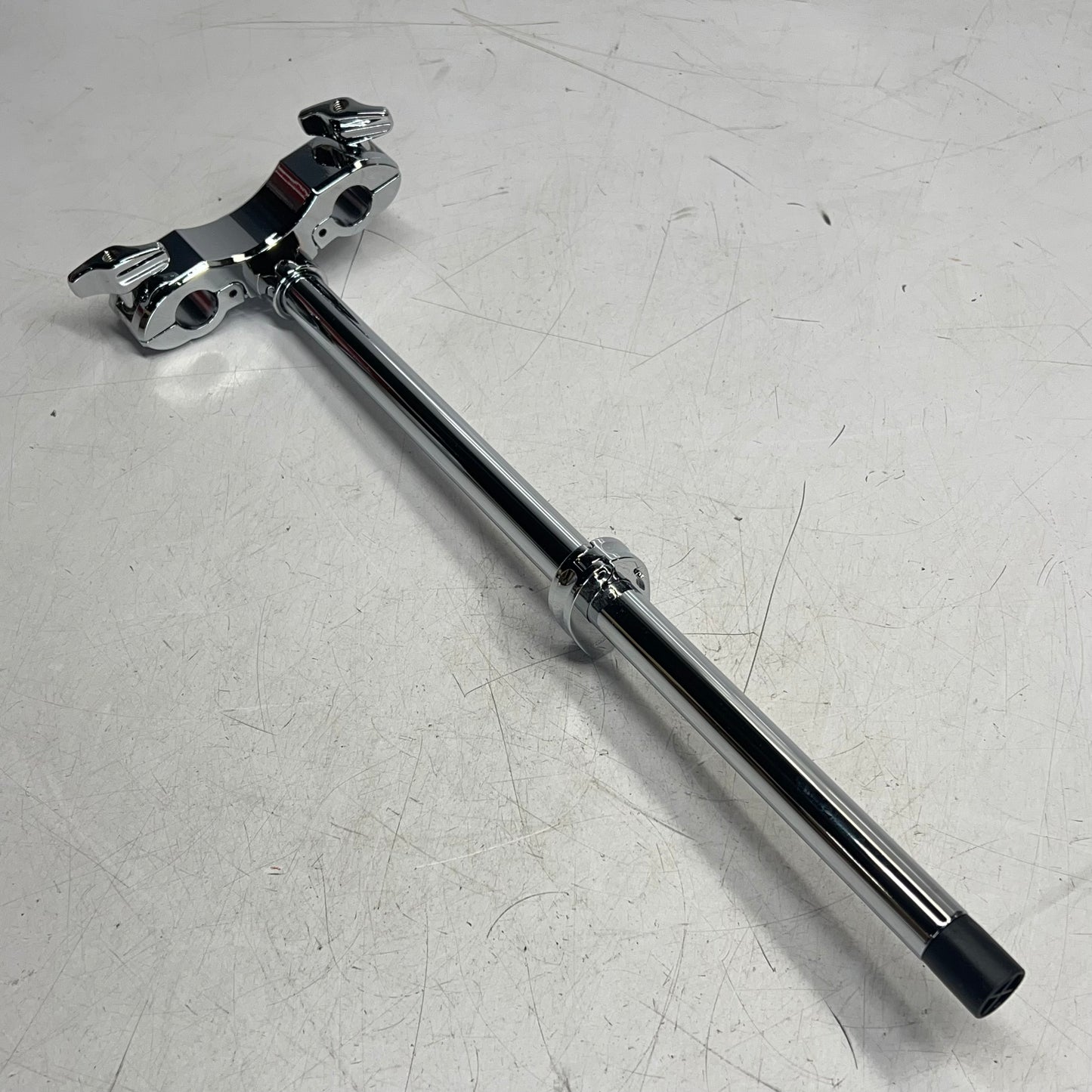 PEAL Twin Tom Stand W/ L-rod Premium Tour Grade Adjustable Chrome T-1035L
