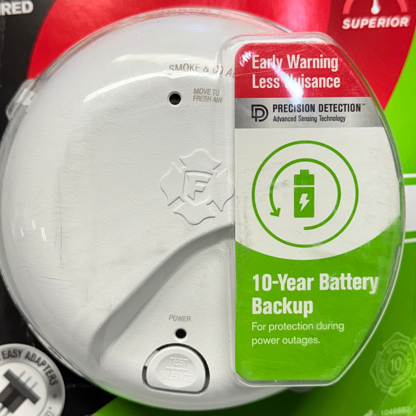 FIRST ALERT 2-in-1 Smooke & Carbon Monoxide Alarm White 1046882