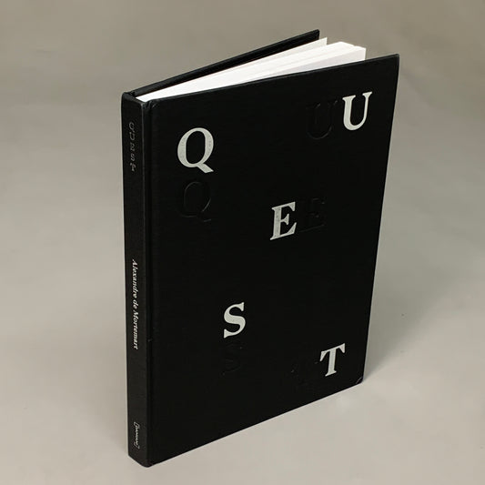 QUEST Book by Alexandre de Mortemart Photographer Black & White Artist (New other)