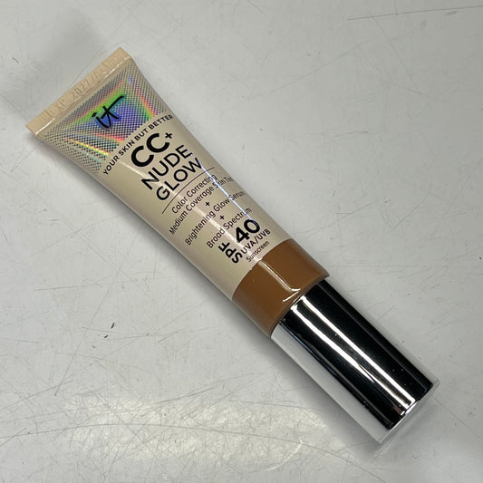 IT COSMETICS Cc+ Nude Glow Lightweight Foundation W/ Spf 40 1.08 oz Rich Honey