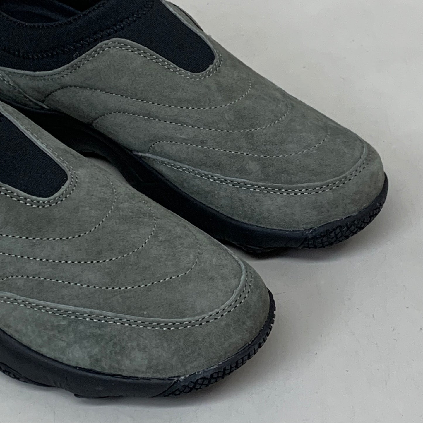 PROPET Wash & Wear Slip-On II Shoes M(B) Women's SZ 6.5 SR Pewter Suede W3851SPWM-06H